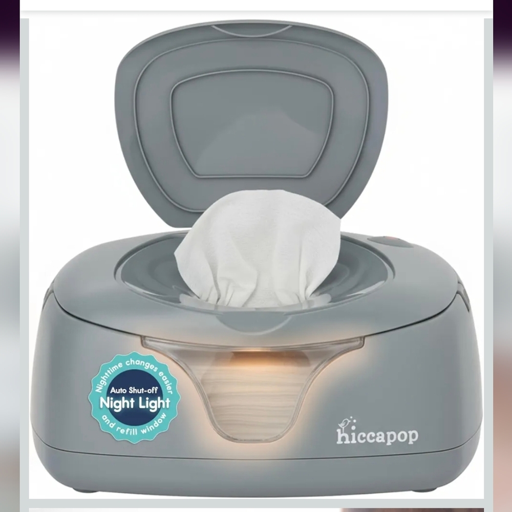 Hiccapop Wipe Warmer with Refill Window